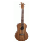 Ashton UKE500CBW Concert Ukulele Black Walnut Wood