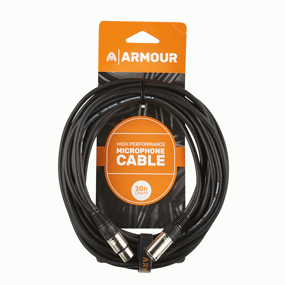 Armour CCP30 XLR Cable 30ft 9m