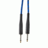 Armour GW20P 20ft Guitar Lead Woven Blue Python