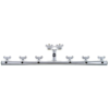 Meinl PMC-6 Mounting Bar 6pcs Chrome Plated Steel