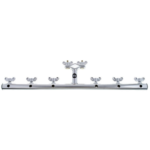 Meinl PMC-6 Mounting Bar 6pcs Chrome Plated Steel