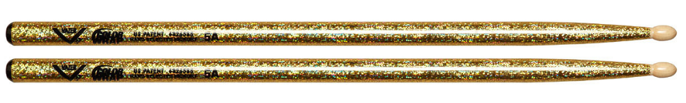 Vater VCG5AW Color Wrap Los Angeles 5A Gold Sparkle Wood