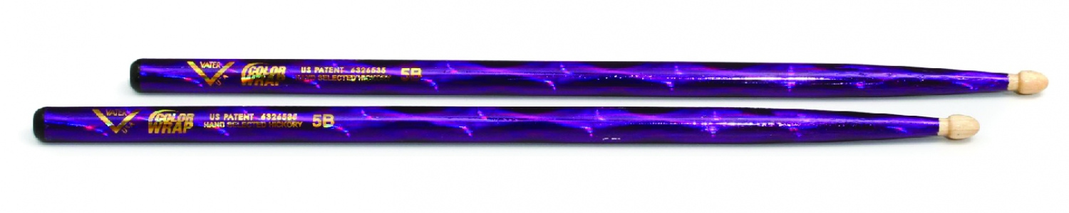 Vater VCP5BW Color Wrap Los Angeles 5B Purple Optic Wood