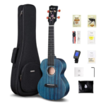 Enya MS Concert Blue Solid Mahogany