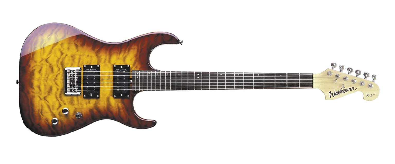 Washburn X12QVSK X Series ROAR!!! MUSIC